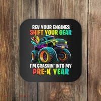 Back To School Pre K Monster Truck First Day School Coaster thumb 0