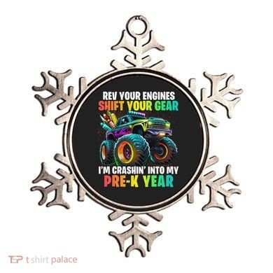 Back To School Pre K Monster Truck First Day School Ornament