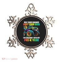 Back To School Pre K Monster Truck First Day School Ornament thumb 0