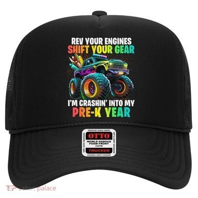Back To School Pre K Monster Truck First Day School Hat