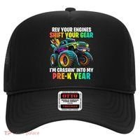 Back To School Pre K Monster Truck First Day School Hat thumb 0