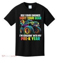 Back To School Pre K Monster Truck First Day School Kids T-Shirt thumb 0