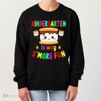 Back To School Kindergarten Is Way SMore Fun Teachers Women's Sweatshirt thumb 0