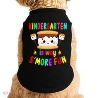 Back To School Kindergarten Is Way SMore Fun Teachers Doggie Tank thumb 0