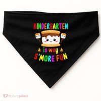 Back To School Kindergarten Is Way SMore Fun Teachers USA-Made Doggie Bandana thumb 0