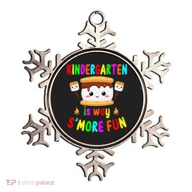 Back To School Kindergarten Is Way SMore Fun Teachers Ornament