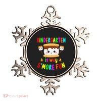 Back To School Kindergarten Is Way SMore Fun Teachers Ornament thumb 0