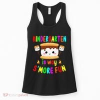 Back To School Kindergarten Is Way SMore Fun Teachers Women's Tank Top thumb 0