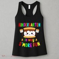 Back To School Kindergarten Is Way SMore Fun Teachers Women's Tank Top thumb 3