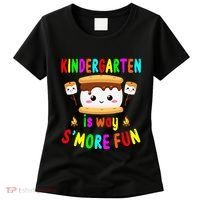 Back To School Kindergarten Is Way SMore Fun Teachers Women's T-Shirt thumb 0