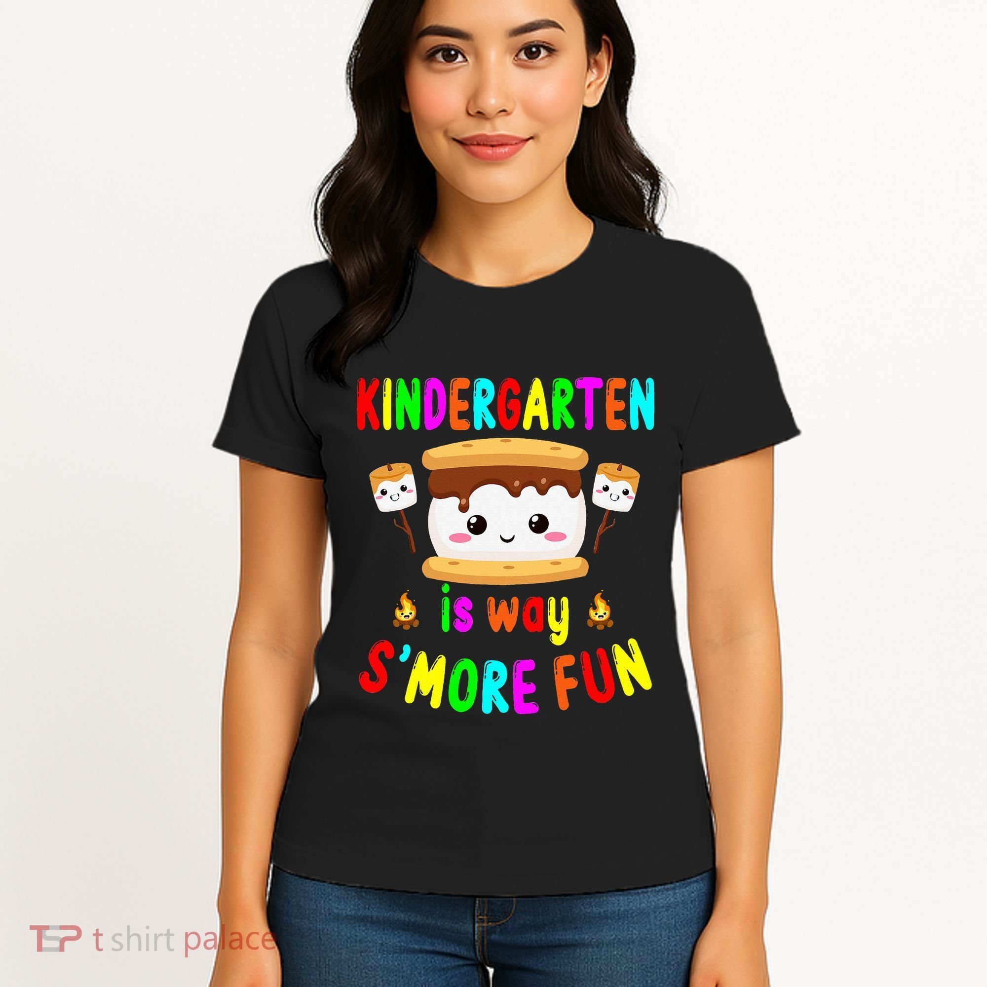 Back To School Kindergarten Is Way SMore Fun Teachers Women's T-Shirt