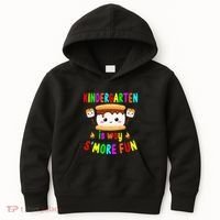 Back To School Kindergarten Is Way SMore Fun Teachers Kids Hoodie thumb 0