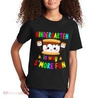 Back To School Kindergarten Is Way SMore Fun Teachers Kids T-Shirt thumb 2