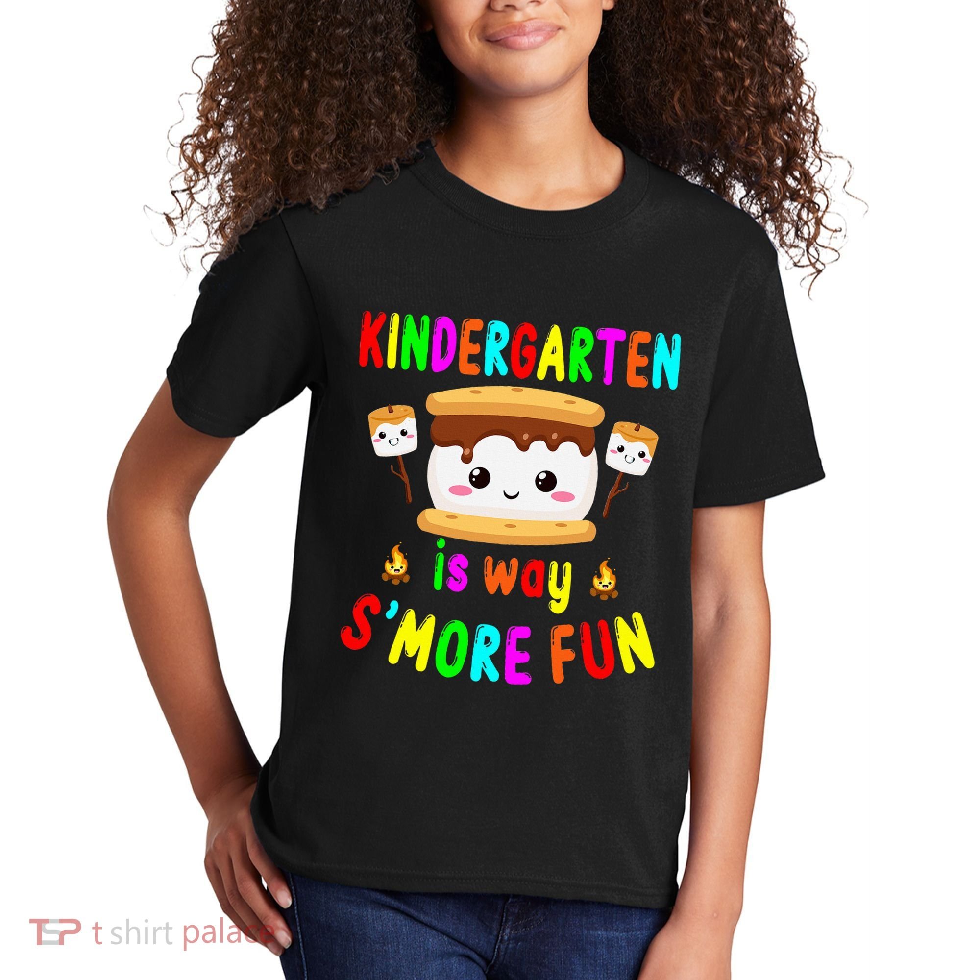 Back To School Kindergarten Is Way SMore Fun Teachers Kids T-Shirt