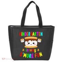 Back To School Kindergarten Is Way SMore Fun Teachers Tote Bag thumb 0