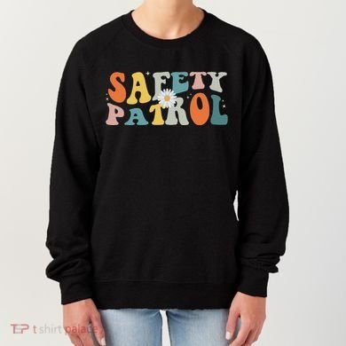 Back To School Student Safety Patrol Groovy Women's Sweatshirt