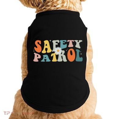 Back To School Student Safety Patrol Groovy Doggie Tank