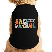 Back To School Student Safety Patrol Groovy Doggie Tank thumb 0