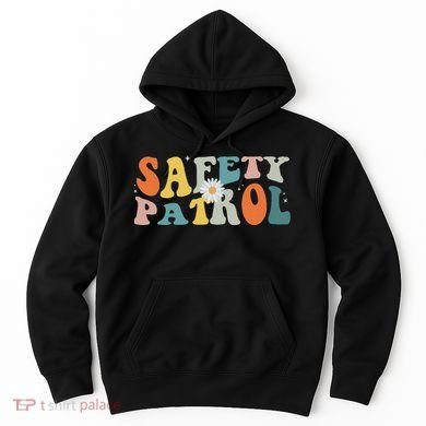 Back To School Student Safety Patrol Groovy Hoodie