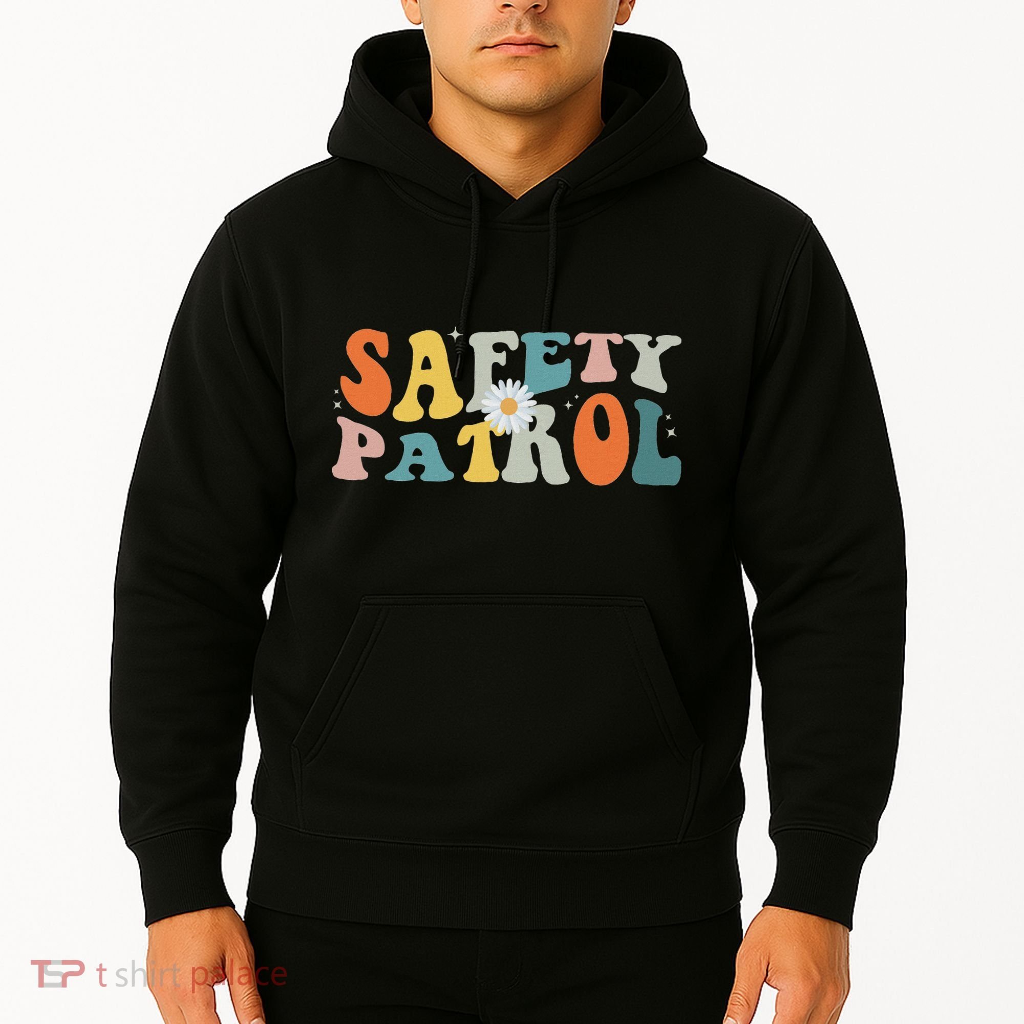 Back To School Student Safety Patrol Groovy Hoodie