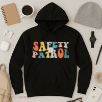 Back To School Student Safety Patrol Groovy Hoodie thumb 3