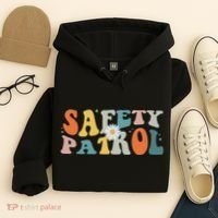 Back To School Student Safety Patrol Groovy Hoodie thumb 4