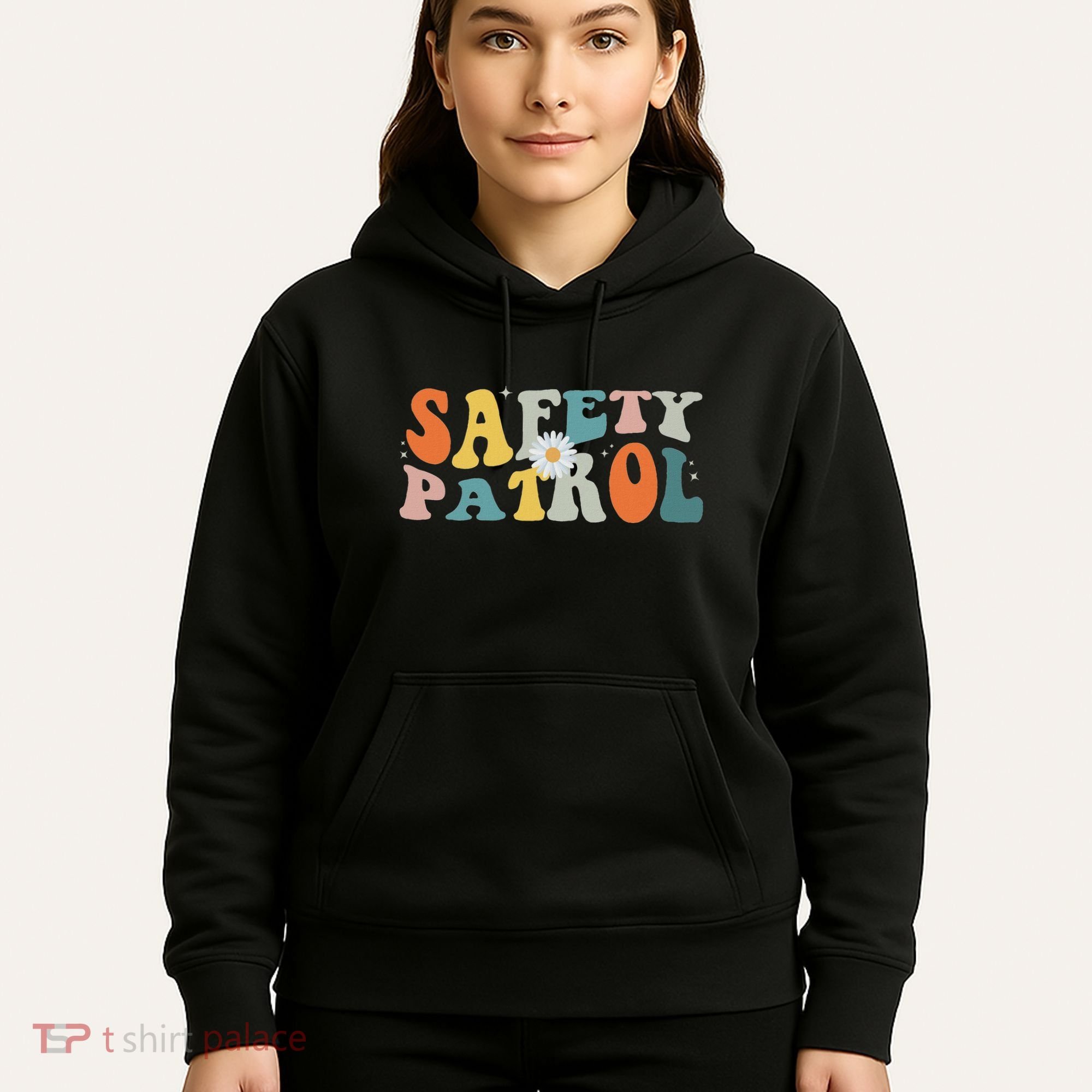 Back To School Student Safety Patrol Groovy Hoodie