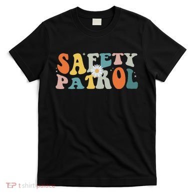 Back To School Student Safety Patrol Groovy T-Shirt