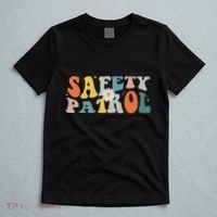 Back To School Student Safety Patrol Groovy T-Shirt thumb 5