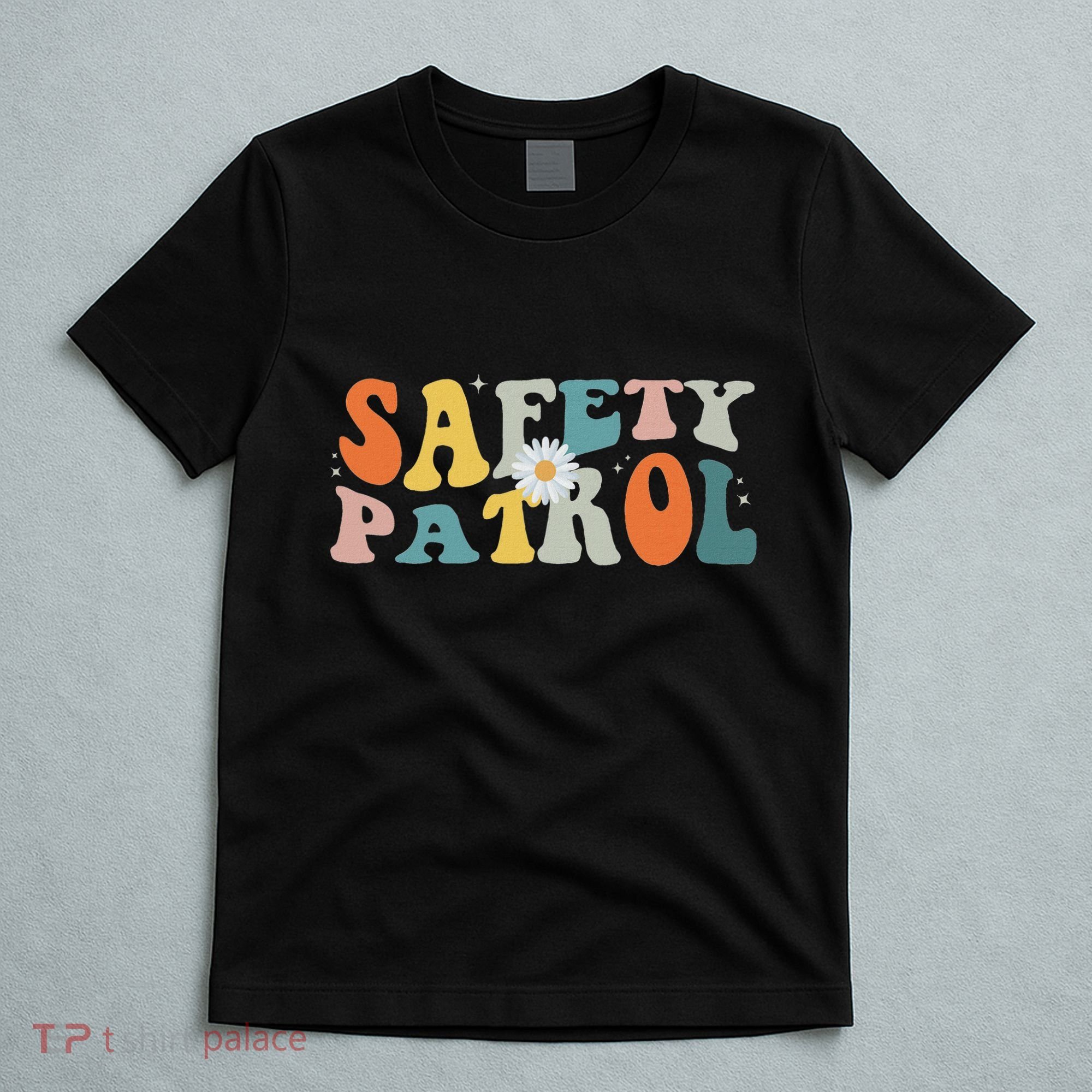 Back To School Student Safety Patrol Groovy T-Shirt