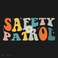 Back To School Student Safety Patrol Groovy Ornament thumb 1