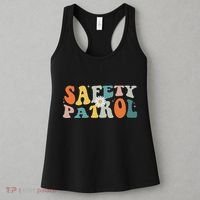 Back To School Student Safety Patrol Groovy Women's Tank Top thumb 3