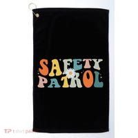 Back To School Student Safety Patrol Groovy Golf Towel thumb 0