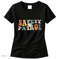 Back To School Student Safety Patrol Groovy Women's T-Shirt thumb 0