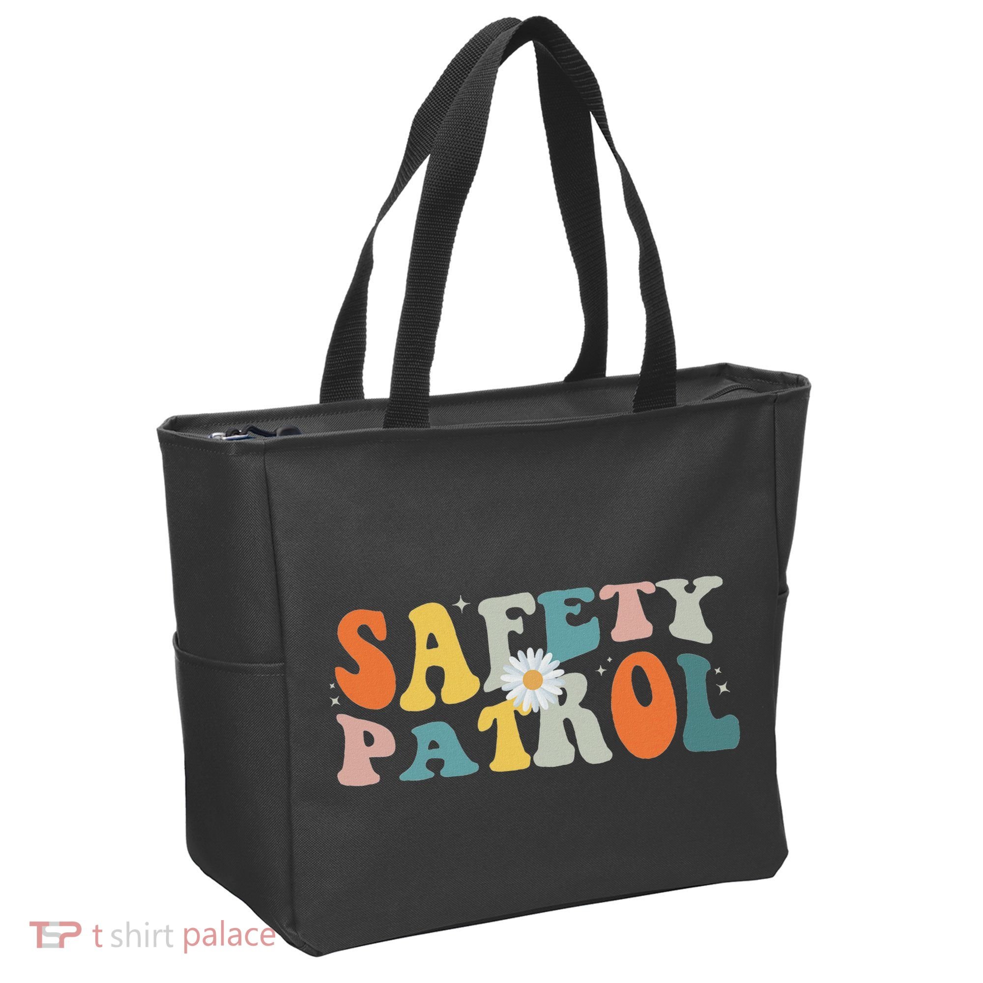 Back To School Student Safety Patrol Groovy Tote Bag