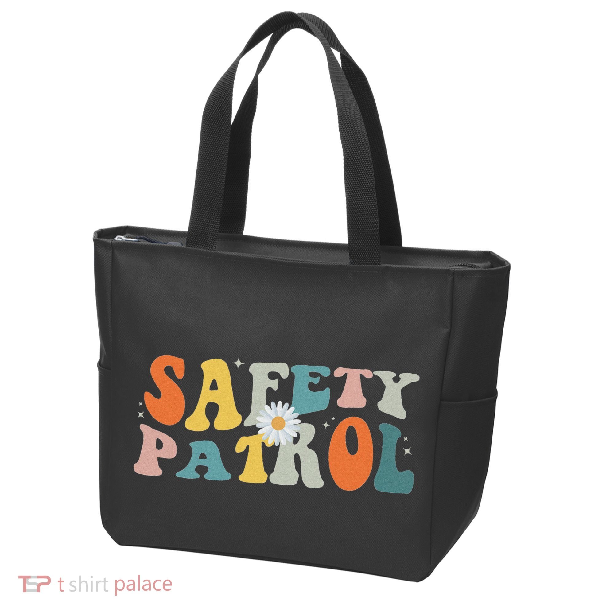 Back To School Student Safety Patrol Groovy Tote Bag