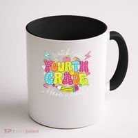 Back To School Watch Out Fourth Grade Here I Come Pencil Coffee Mug thumb 1