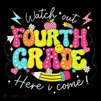 Back To School Watch Out Fourth Grade Here I Come Pencil Coffee Mug thumb 5