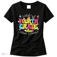 Back To School Watch Out Fourth Grade Here I Come Pencil Women's T-Shirt thumb 0