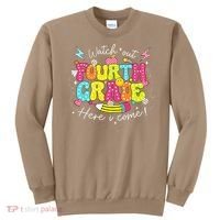 Back To School Watch Out Fourth Grade Here I Come Pencil Sweatshirt thumb 0