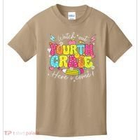 Back To School Watch Out Fourth Grade Here I Come Pencil Kids T-Shirt thumb 0