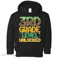 Back To School 3rd Grade Gamer Gaming Toddler Hoodie thumb 0
