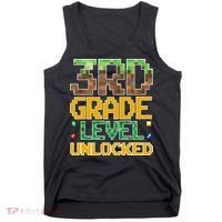 Back To School 3rd Grade Gamer Gaming Tank Top thumb 0