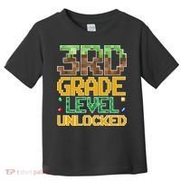 Back To School 3rd Grade Gamer Gaming Toddler T-Shirt thumb 0