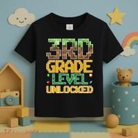 Back To School 3rd Grade Gamer Gaming Toddler T-Shirt thumb 3