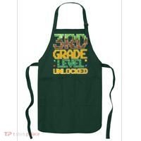 Back To School 3rd Grade Gamer Gaming Apron thumb 0