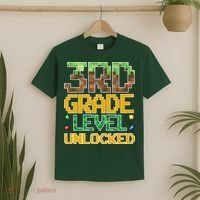 Back To School 3rd Grade Gamer Gaming T-Shirt thumb 2