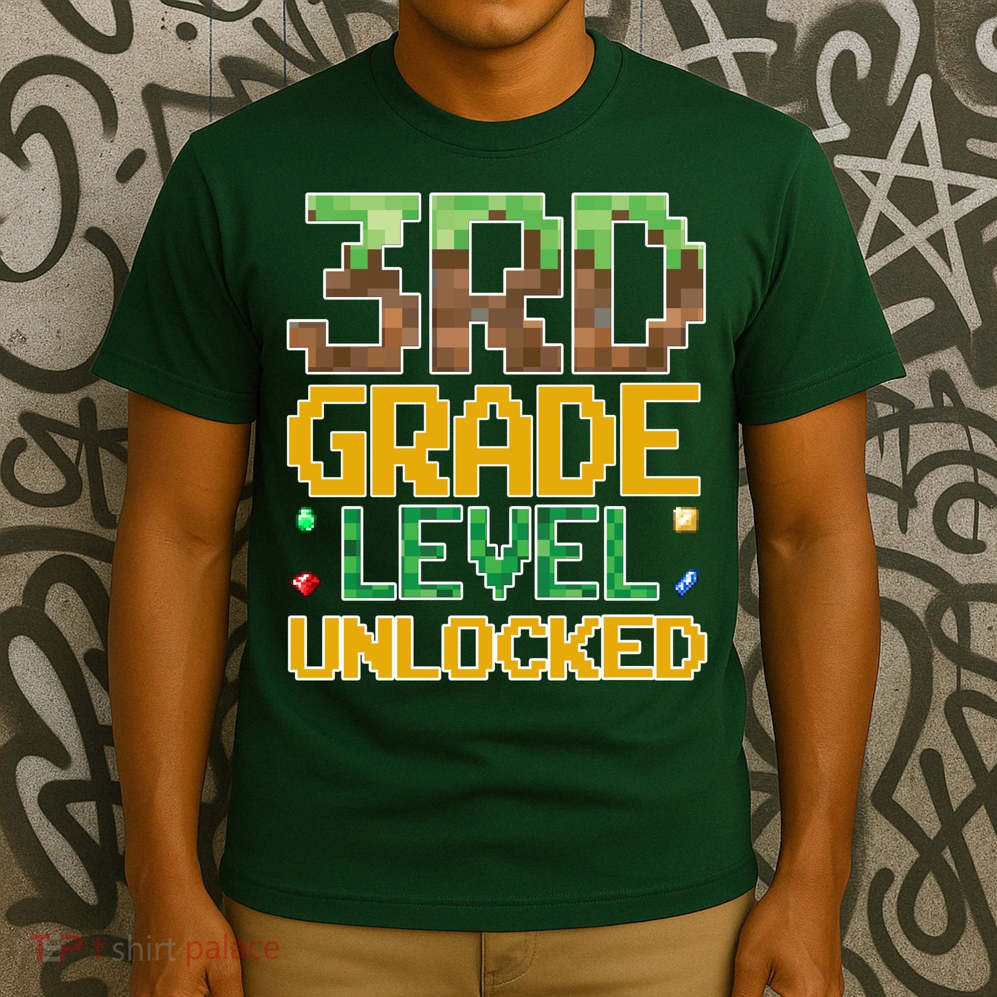 Back To School 3rd Grade Gamer Gaming T-Shirt