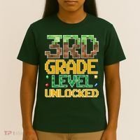 Back To School 3rd Grade Gamer Gaming T-Shirt thumb 4