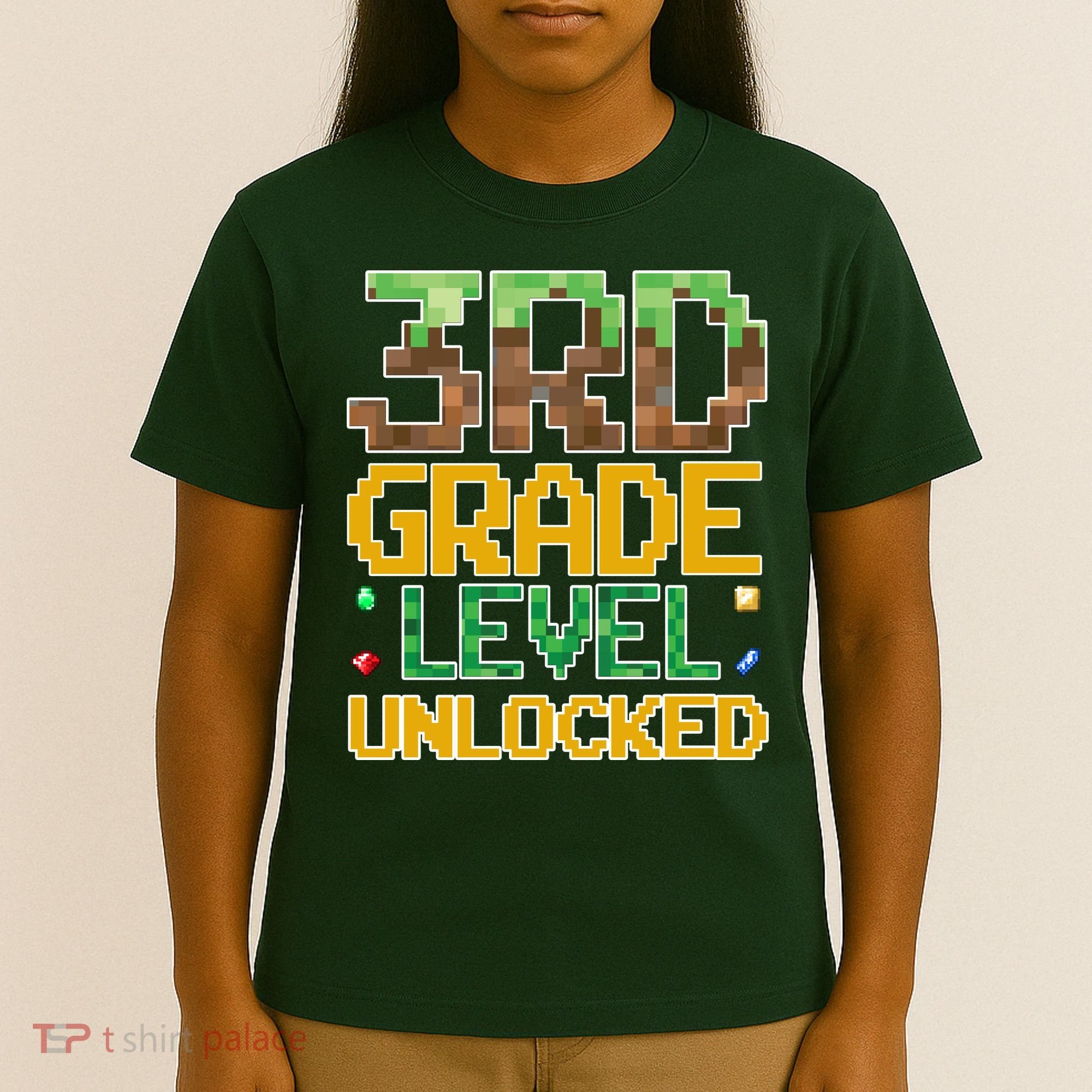 Back To School 3rd Grade Gamer Gaming T-Shirt